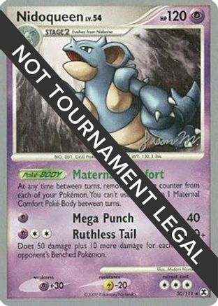 Nidoqueen LV.54 (30/111) (Queengar - Jason Martinez) [World Championships 2009] - Trinity Hobby