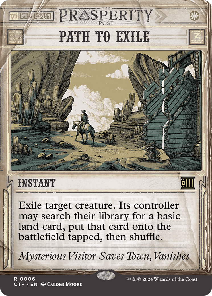 Path to Exile [Outlaws of Thunder Junction: Breaking News] - Trinity Hobby