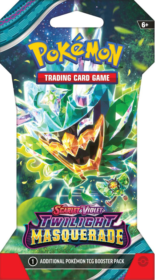 Scarlet & Violet: Twilight Masquerade - Sleeved Booster Pack - Trinity Hobby