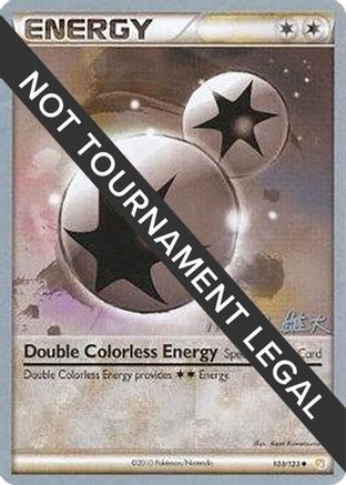Double Colorless Energy (103/123) (LuxChomp of the Spirit - Yuta Komatsuda) [World Championships 2010] - Trinity Hobby