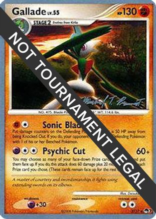 Gallade LV.55 (2/17) (Boltevoir - Michael Pramawat) [World Championships 2010] - Trinity Hobby