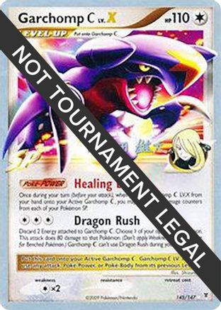 Garchomp C LV.X (145/147) (LuxChomp of the Spirit - Yuta Komatsuda) [World Championships 2010] - Trinity Hobby