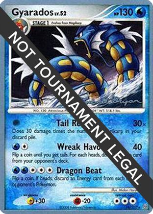 Gyarados LV.52 (19/100) (Happy Luck - Mychael Bryan) [World Championships 2010] - Trinity Hobby