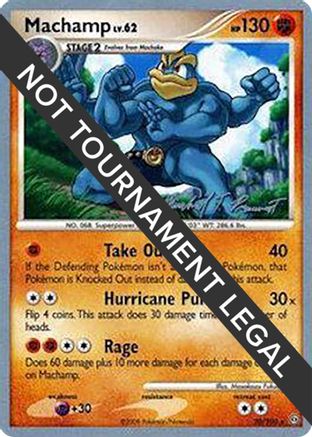 Machamp LV.62 (20/100) (Boltevoir - Michael Pramawat) [World Championships 2010] - Trinity Hobby