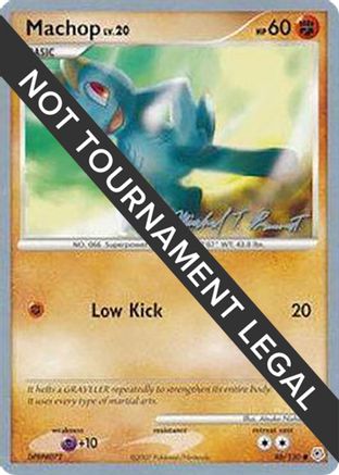 Machop LV.20 (86/130) (Boltevoir - Michael Pramawat) [World Championships 2010] - Trinity Hobby