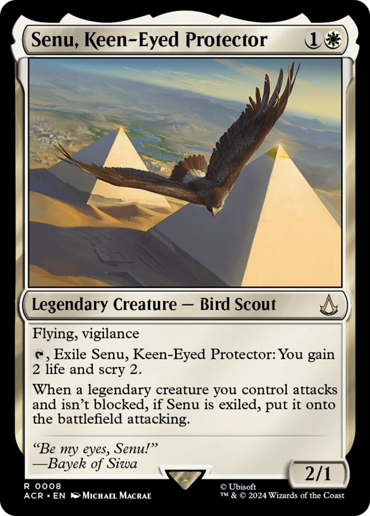 Senu, Keen-Eyed Protector [Assassin's Creed] - Trinity Hobby