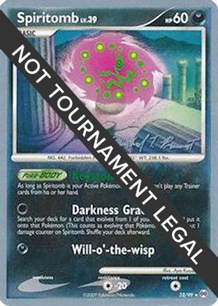 Spiritomb LV.39 (32/99) (Boltevoir - Michael Pramawat) [World Championships 2010] - Trinity Hobby