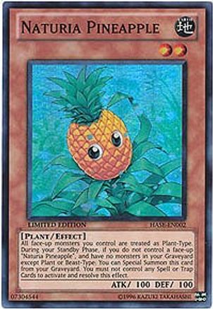 Naturia Pineapple [HASE-EN002] Super Rare - Trinity Hobby