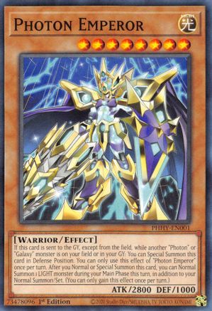 Photon Emperor [PHHY-EN001] Common - Trinity Hobby