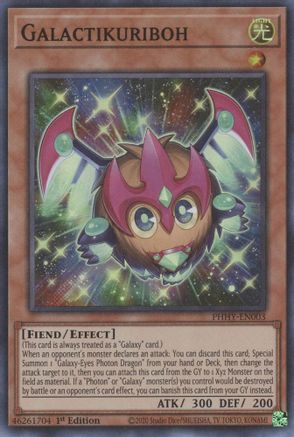 Galactikuriboh [PHHY-EN003] Super Rare - Trinity Hobby