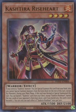 Kashtira Riseheart [PHHY-EN006] Ultra Rare - Trinity Hobby