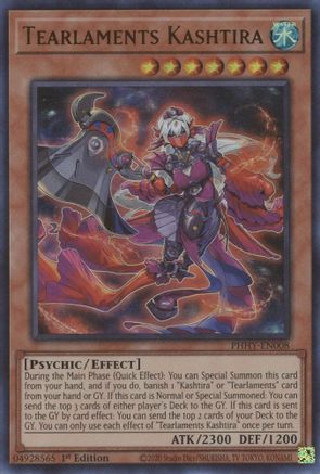 Tearlaments Kashtira [PHHY-EN008] Ultra Rare - Trinity Hobby