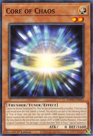 Core of Chaos [PHHY-EN011] Common - Trinity Hobby