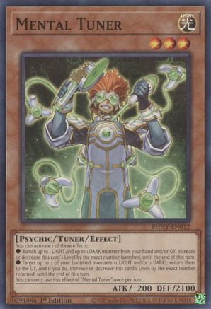 Mental Tuner [PHHY-EN012] Common - Trinity Hobby
