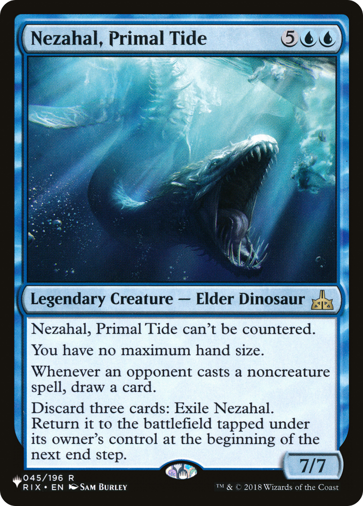 Nezahal, Primal Tide [The List] - Trinity Hobby