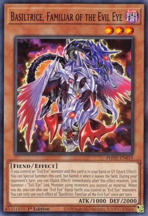 Basiltrice, Familiar of the Evil Eye [PHHY-EN019] Common - Trinity Hobby