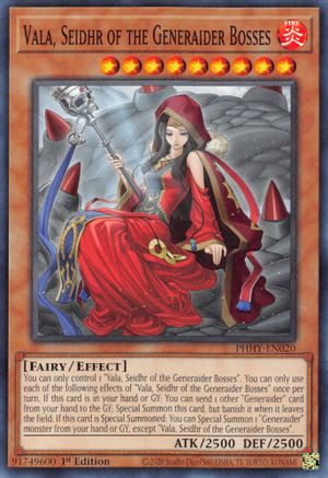 Vala, Seidhr of the Generaider Bosses [PHHY-EN020] Common - Trinity Hobby