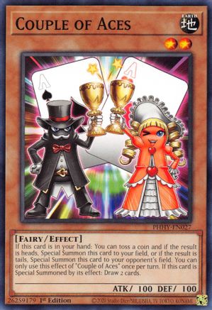 Couple of Aces [PHHY-EN027] Common - Trinity Hobby