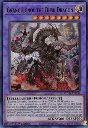Granguignol the Dusk Dragon [PHHY-EN033] Ultra Rare - Trinity Hobby
