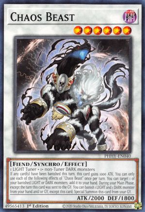Chaos Beast [PHHY-EN040] Common - Trinity Hobby
