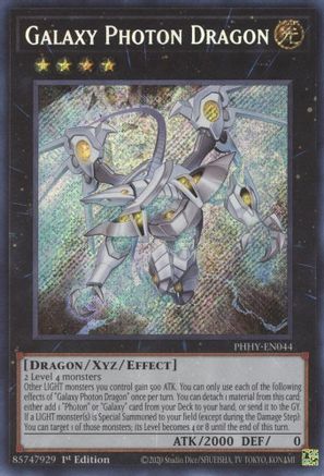 Galaxy Photon Dragon [PHHY-EN044] Secret Rare - Trinity Hobby