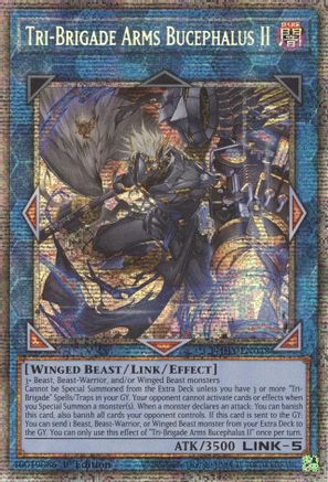 Tri-Brigade Arms Bucephalus II [PHHY-EN048] Starlight Rare - Trinity Hobby