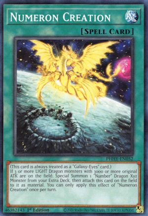 Numeron Creation [PHHY-EN052] Common - Trinity Hobby