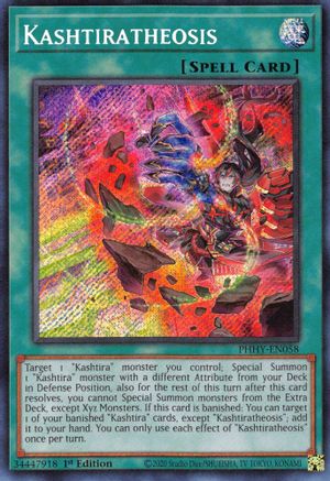 Kashtiratheosis [PHHY-EN058] Secret Rare - Trinity Hobby