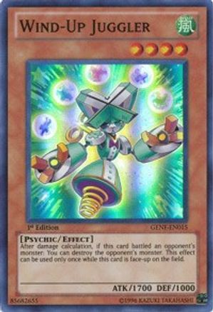 Wind-Up Juggler [GENF-EN015] Super Rare - Trinity Hobby