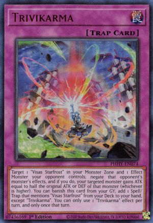 Trivikarma [PHHY-EN074] Ultra Rare - Trinity Hobby