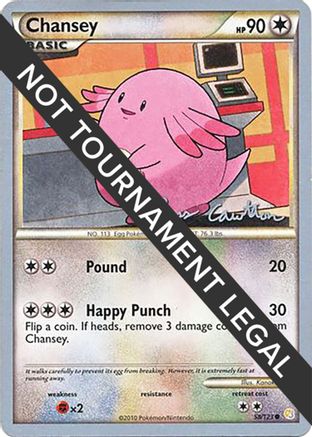 Chansey (58/123) (The Truth - Ross Cawthon) [World Championships 2011] - Trinity Hobby