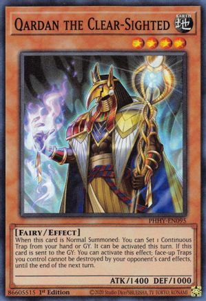 Qardan the Clear-Sighted [PHHY-EN095] Super Rare - Trinity Hobby