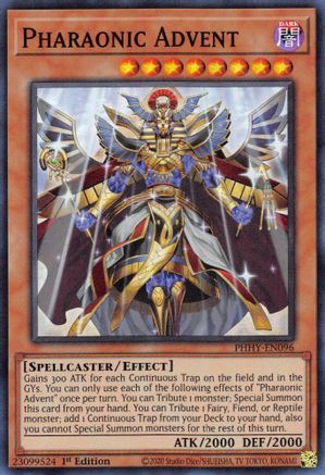 Pharaonic Advent [PHHY-EN096] Super Rare - Trinity Hobby