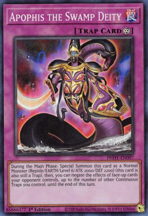 Apophis the Swamp Deity [PHHY-EN097] Super Rare - Trinity Hobby