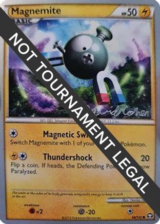 Magnemite (68/102) (Twinboar - David Cohen) [World Championships 2011] - Trinity Hobby