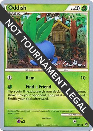 Oddish (60/90) (The Truth - Ross Cawthon) [World Championships 2011] - Trinity Hobby