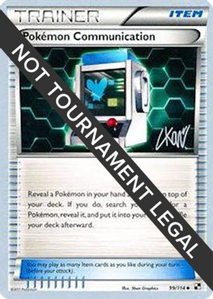 Pokemon Communication (99/114) (Reshiphlosion - Christopher Kan) [World Championships 2011] - Trinity Hobby