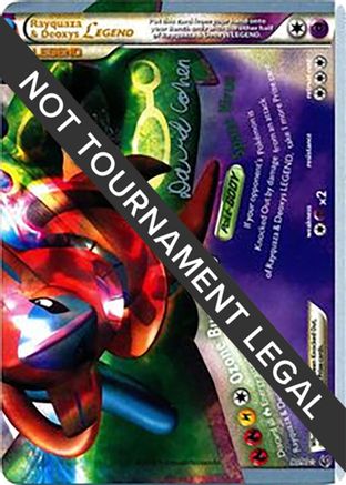 Rayquaza & Deoxys LEGEND (90/90) (Twinboar - David Cohen) [World Championships 2011] - Trinity Hobby