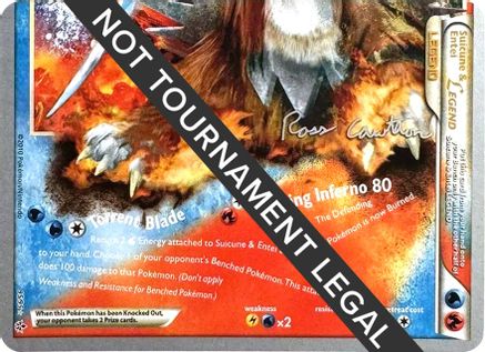Suicune & Entei LEGEND (95/95) (The Truth - Ross Cawthon) [World Championships 2011] - Trinity Hobby