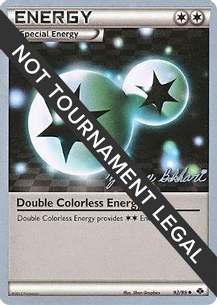 Double Colorless Energy (92/99) (CMT - Zachary Bokhari) [World Championships 2012] - Trinity Hobby