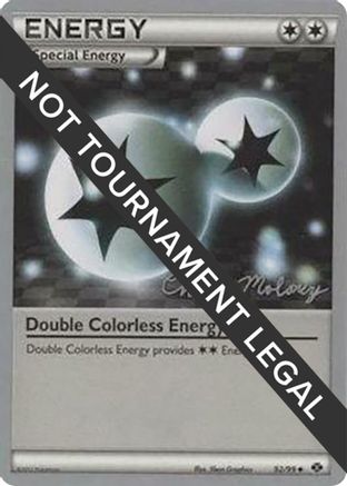 Double Colorless Energy (92/99) (Eeltwo - Chase Moloney) [World Championships 2012] - Trinity Hobby