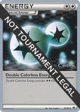 Double Colorless Energy (92/99) (Pesadelo Prism - Igor Costa) [World Championships 2012] - Trinity Hobby