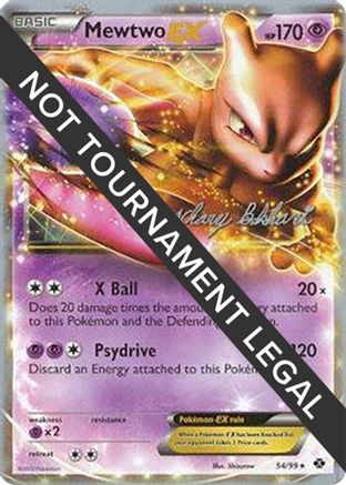 Mewtwo EX (54/99) (CMT - Zachary Bokhari) [World Championships 2012] - Trinity Hobby