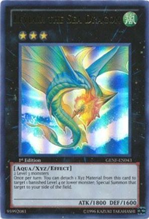 Leviair the Sea Dragon [GENF-EN043] Ultra Rare - Trinity Hobby