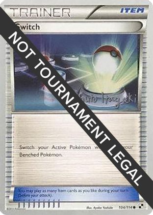 Switch (104/114) (Terraki-Mewtwo - Shuto Itagaki) [World Championships 2012] - Trinity Hobby