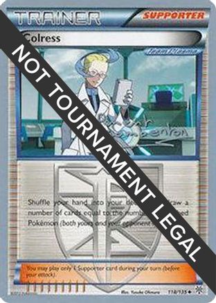 Colress (118/135) (Anguille Sous Roche - Clement Lamberton) [World Championships 2013] - Trinity Hobby