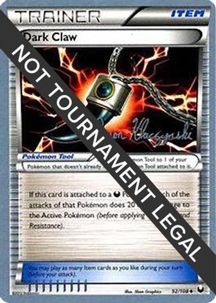 Dark Claw (92/108) (Darkrai Deck - Jason Klaczynski) [World Championships 2013] - Trinity Hobby