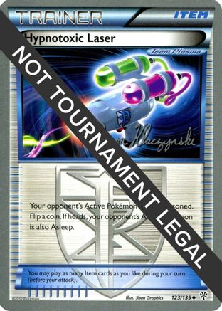 Hypnotoxic Laser (123/135) (Darkrai Deck - Jason Klaczynski) [World Championships 2013] - Trinity Hobby