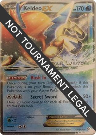 Keldeo EX (49/149) (American Gothic - Ian Whiton) [World Championships 2013] - Trinity Hobby