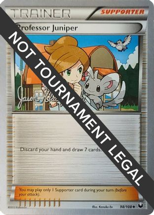 Professor Juniper (98/108) (Darkrai Deck - Jason Klaczynski) [World Championships 2013] - Trinity Hobby